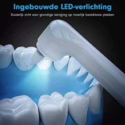 DEN-T® PRO P350 Elektrische Tandenpolijster - Wit - 5 Standen - 5 Opzetstukken - Polijstmachine - Polijstset - Tanden Polijsten - 11 DEN-T® PRO P350 Elektrische Tandenpolijster - Wit - 5 Standen - 5 Opzetstukken - Polijstmachine - Polijstset - Tanden Polijsten - -Verzorgingsproducten 1200x1200 1099
