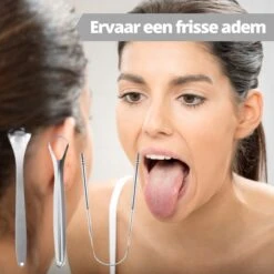 AdroitGoods RVS Tongschraper Set Voor Mondverzorging - 4 Stuks - Tongreiniger/Tongborstel & Tong Schraper 8 AdroitGoods RVS Tongschraper Set Voor Mondverzorging - 4 Stuks - Tongreiniger/Tongborstel & Tong Schraper -Verzorgingsproducten 1200x1200 1280