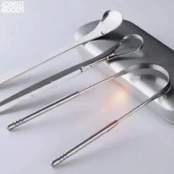 AdroitGoods RVS Tongschraper Set Voor Mondverzorging - 4 Stuks - Tongreiniger/Tongborstel & Tong Schraper 9 AdroitGoods RVS Tongschraper Set Voor Mondverzorging - 4 Stuks - Tongreiniger/Tongborstel & Tong Schraper -Verzorgingsproducten 1200x1200 1281