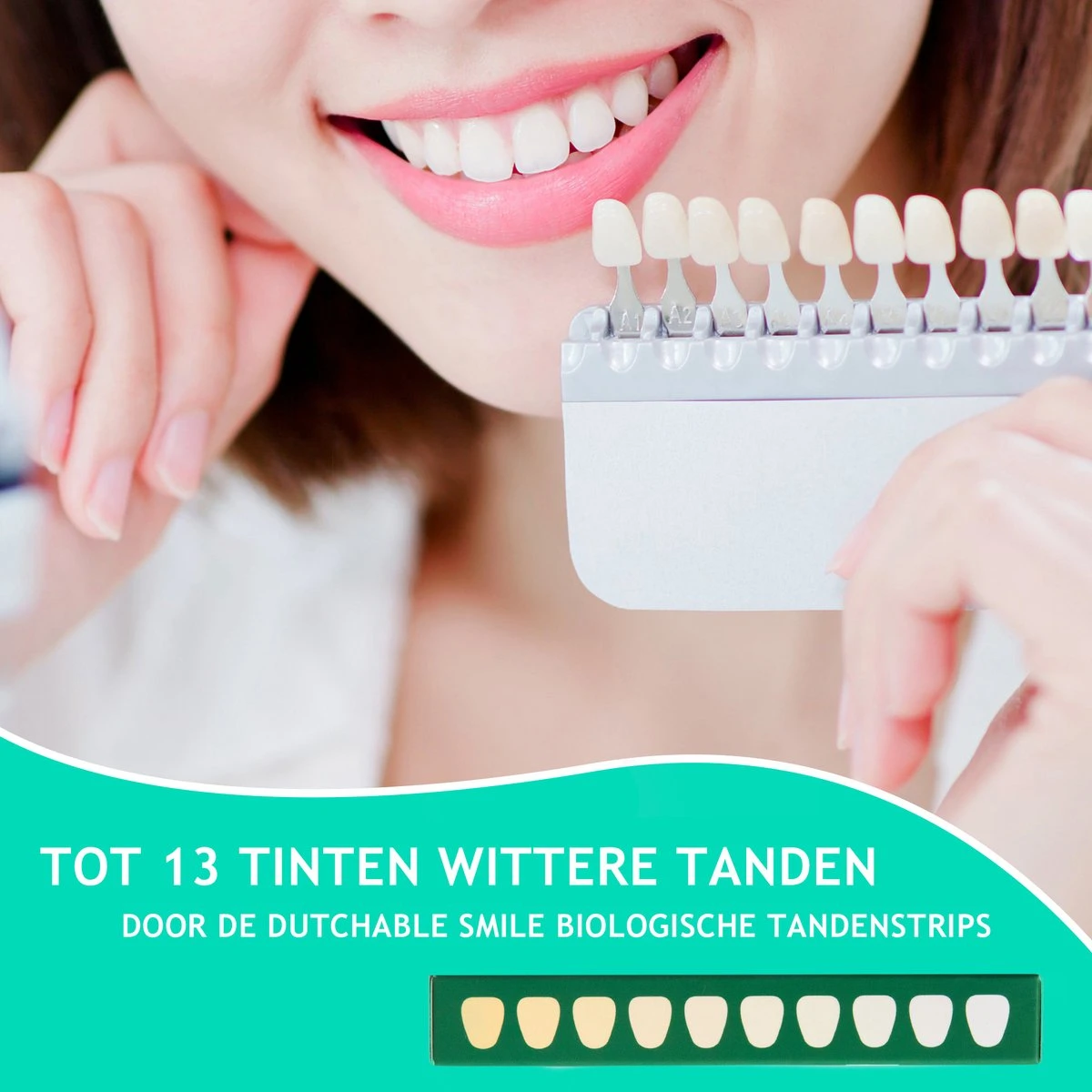 Dutchable Whitening Strips - Teeth Whitening Strips - Tandenbleek Strips - Met GRATIS Bamboe Tandenborstel - 100% Biologisch - Vegan - PAP+ 2 Dutchable Whitening Strips - Teeth Whitening Strips - Tandenbleek Strips - Met GRATIS Bamboe Tandenborstel - 100% Biologisch - Vegan - PAP+ - Afbeelding 2