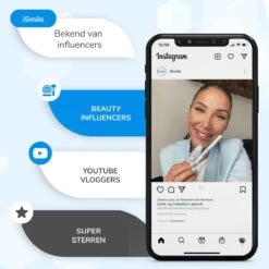 ISmile Professionele Tandenbleekset - Veilig Tanden Bleken - Zonder Peroxide - Witte Tanden - Teeth Whitening -Verzorgingsproducten 1200x1200 1370