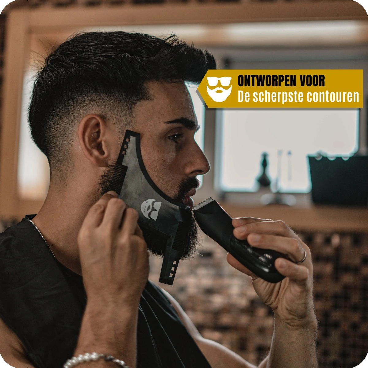 BAØRD Baardtrimmer Voor Mannen – Waterdicht – Draadloze Tondeuse - Trimmer Voor Baard & Lichaam – Scheerapparaat – Bodygroomer - Haartrimmer – Baardverzorging – Barber – Oplaadbaar - Zwart 5 BAØRD Baardtrimmer Voor Mannen – Waterdicht – Draadloze Tondeuse - Trimmer Voor Baard & Lichaam – Scheerapparaat – Bodygroomer - Haartrimmer – Baardverzorging – Barber – Oplaadbaar - Zwart - Afbeelding 5