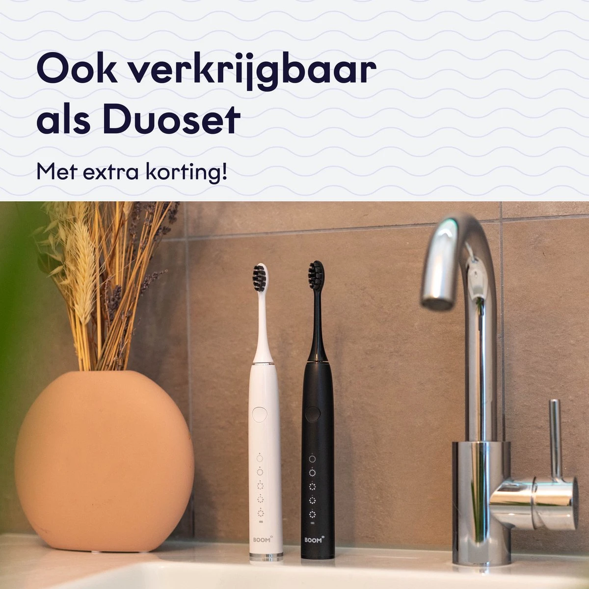 BOOMBRUSH Elektrische Tandenborstel - Zwart - 90 Dagen Batterij - Duurzaam 13 BOOMBRUSH Elektrische Tandenborstel - Zwart - 90 Dagen Batterij - Duurzaam - Afbeelding 13