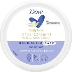 Verzorgingsproducten 12 Dove Body Cream One Cream Rich - 250 Ml