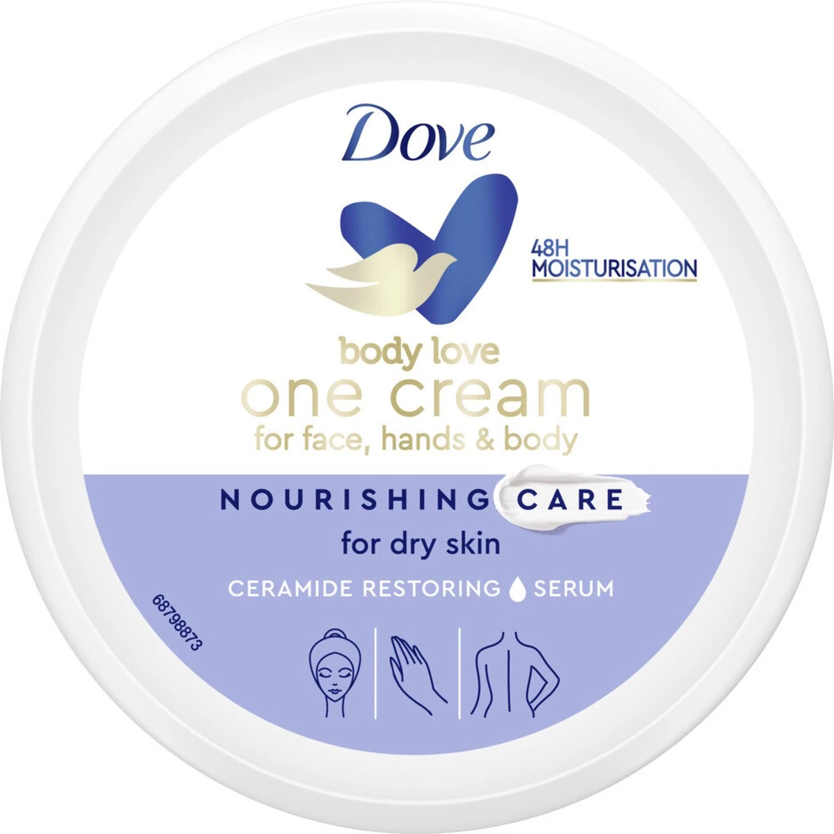 Dove Body Cream One Cream Rich - 250 Ml 1 Dove Body Cream One Cream Rich - 250 Ml