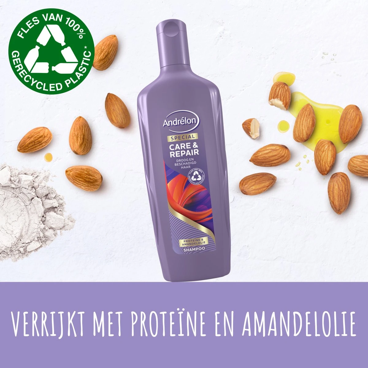 Andrélon Intense Care & Repair Shampoo - 6 X 300 Ml - Voordeelverpakking 4 Andrélon Intense Care & Repair Shampoo - 6 X 300 Ml - Voordeelverpakking - Afbeelding 4