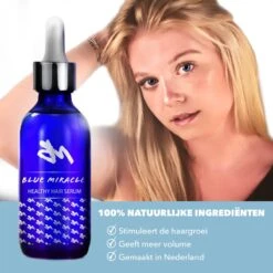 Blue Miracle Haarserum – Serum – Haargroei Serum – Haaruitval - 100% Vegan – 100 ML -Verzorgingsproducten 1200x1200 1801