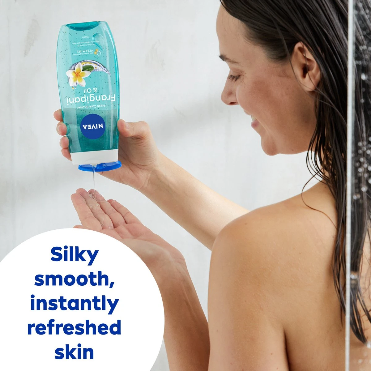 NIVEA Frangipani & Oil Douchegel - 6 X 250 Ml - Voordeelverpakking 2 NIVEA Frangipani & Oil Douchegel - 6 X 250 Ml - Voordeelverpakking - Afbeelding 2