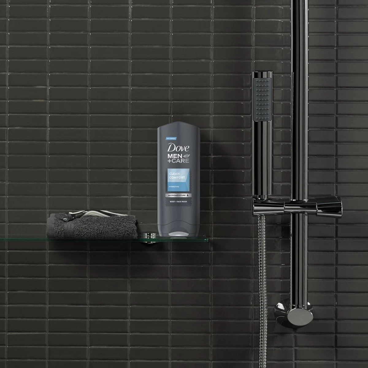 Dove Men+Care Clean Comfort Verzorgende Douchegel - 6 X 250 Ml - Voordeelverpakking 7 Dove Men+Care Clean Comfort Verzorgende Douchegel - 6 X 250 Ml - Voordeelverpakking - Afbeelding 7