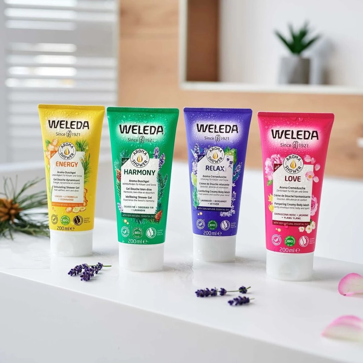 Weleda Aroma Shower Harmony Douchegel 2 Weleda Aroma Shower Harmony Douchegel - Afbeelding 2