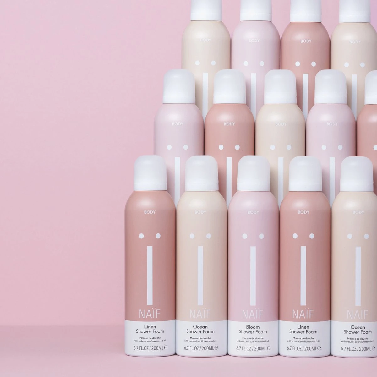 Naïf Bloom Doucheschuim - 2 X 200ml - Met Natuurlijke Ingrediënten 2 Naïf Bloom Doucheschuim - 2 X 200ml - Met Natuurlijke Ingrediënten - Afbeelding 2