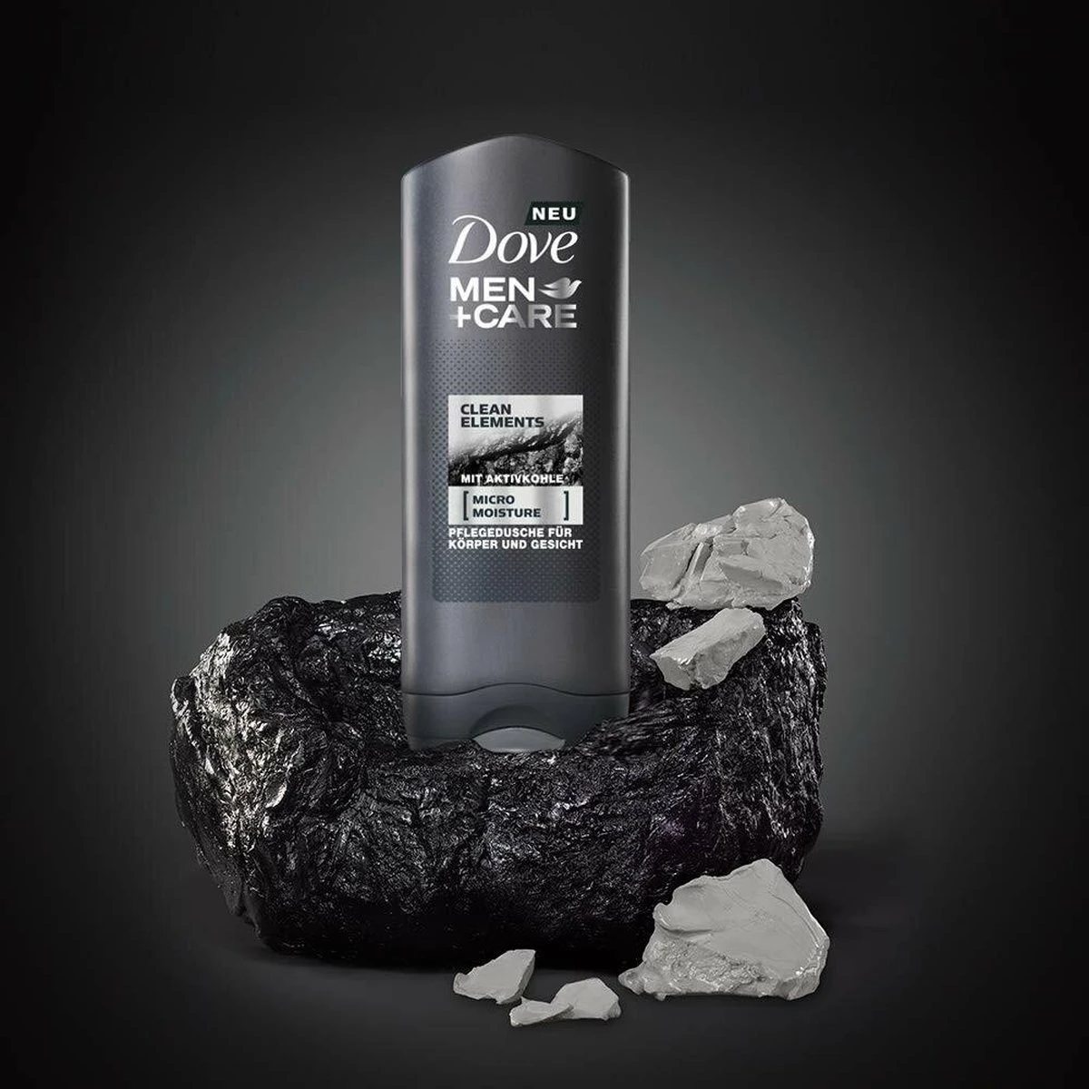 Dove Men+Care Douchegel Man Charcoal & Clay - 6 X 250 Ml - Voordeelverpakking 7 Dove Men+Care Douchegel Man Charcoal & Clay - 6 X 250 Ml - Voordeelverpakking - Afbeelding 7