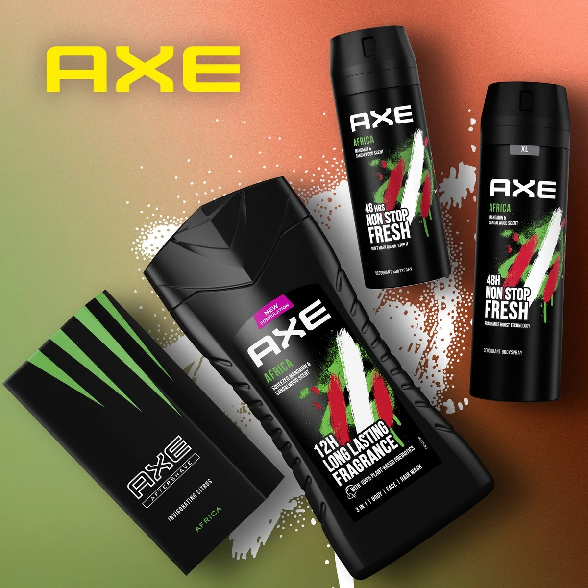 Axe Africa 3-in-1 Douchegel - 6 X 250 Ml - Voordeelverpakking 5 Axe Africa 3-in-1 Douchegel - 6 X 250 Ml - Voordeelverpakking - Afbeelding 5
