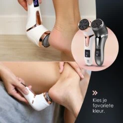 Beeperfect® Elektrische Eeltverwijderaar Met Stofzuigsysteem - Voetvijl - Eeltvijl - IPX7 Waterdicht - Gratis Pedicure Set -Verzorgingsproducten 1200x1200 617