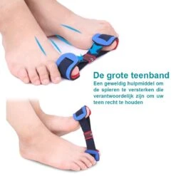 {Feetz} Hallux Valgus Bunion Protector & Corrector - SET VAN 8 STUKS – Voetverzorging & Teenspreider Teenspalk – Voorvoetzolen Siliconen Set Ter Correctie Van Tenenstand. Inclusief Teenband & Massagebal Voor Spierversterkende Oefeningen -Verzorgingsproducten 1200x1200 631