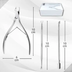 3 Delige Nagelriem Knipper Set - Cuticle Pusher Duwer Verwijderaar Trimmer Mesje - Bokkenpootje Nagels 16 3 Delige Nagelriem Knipper Set - Cuticle Pusher Duwer Verwijderaar Trimmer Mesje - Bokkenpootje Nagels -Verzorgingsproducten 1200x1200 655
