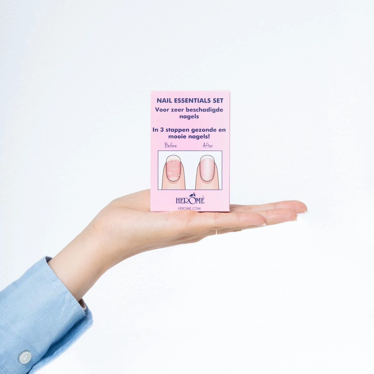 Herome 3 In 1 Manicure Nagelverzorging Set – Beschadigde Nagels – Nagelriemolie, Nagelriemcrème En Nagelverharder 6 Herome 3 In 1 Manicure Nagelverzorging Set – Beschadigde Nagels – Nagelriemolie, Nagelriemcrème En Nagelverharder - Afbeelding 6