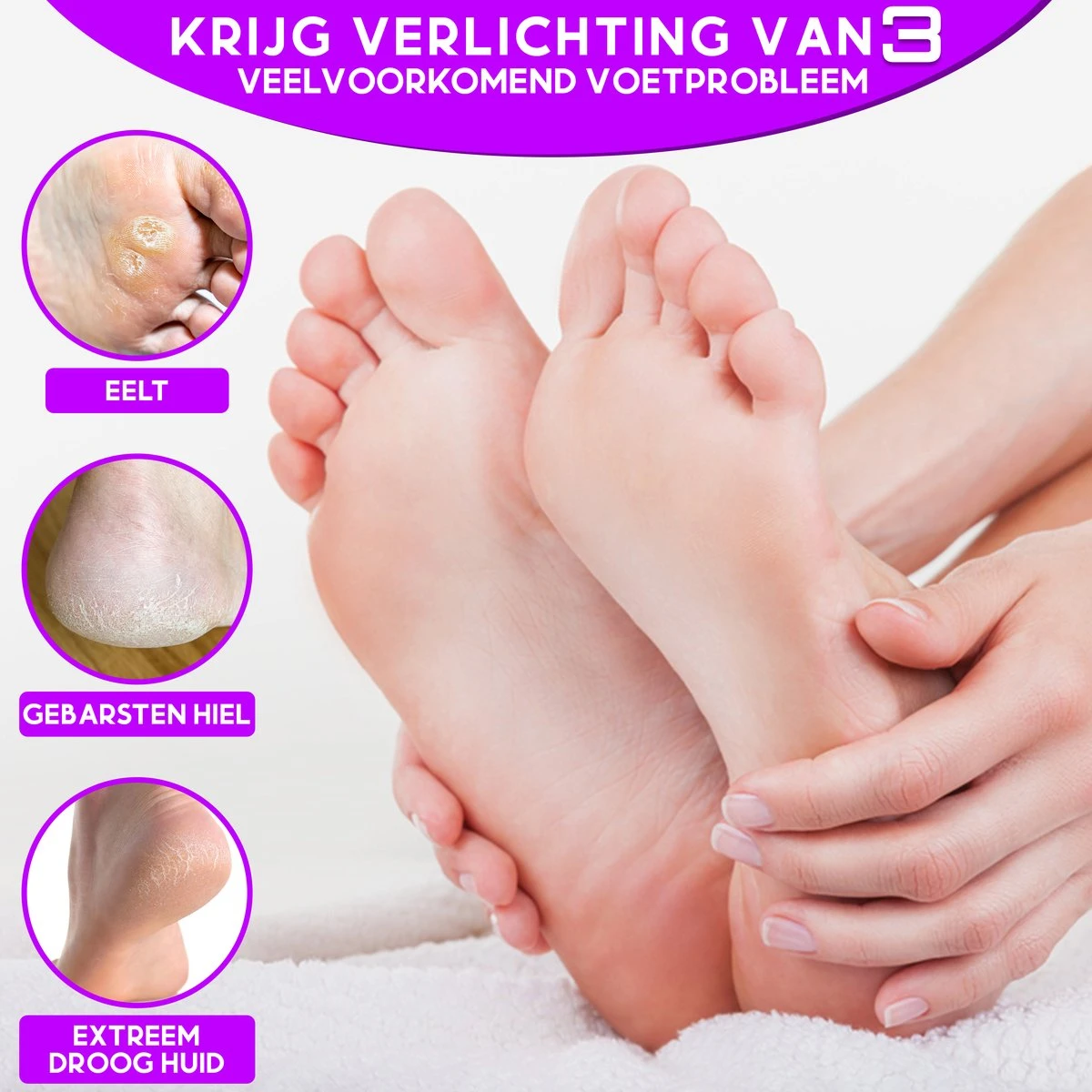 1+1 Gratis - Eeltverwijderaars - Voetmasker - Eeltsokken Peeling Sokken - Eeltverwijderaars - Voetmasker 3 1+1 Gratis - Eeltverwijderaars - Voetmasker - Eeltsokken Peeling Sokken - Eeltverwijderaars - Voetmasker - Afbeelding 3