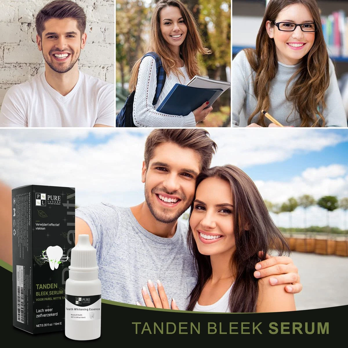 Teeth Whitening Serum Met 10 Wattenstaafjes - Tandenbleker - Teeth Whitening Strips - Tanden Witten - Tandenblekers - Witte Tanden - 10ml - Valentijnsdag Cadeau 4 Teeth Whitening Serum Met 10 Wattenstaafjes - Tandenbleker - Teeth Whitening Strips - Tanden Witten - Tandenblekers - Witte Tanden - 10ml - Valentijnsdag Cadeau - Afbeelding 4