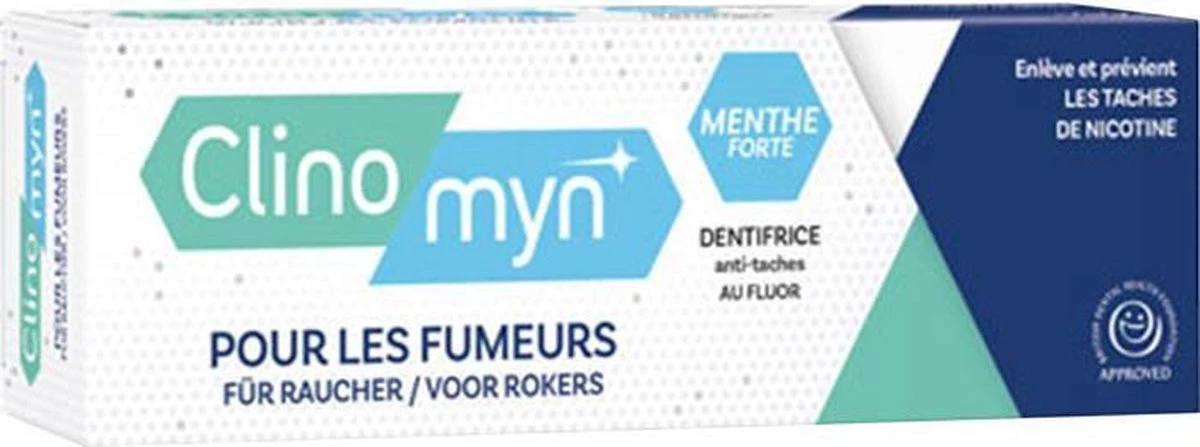 Clinomyn Rokerstandpasta 75 Ml 2 Clinomyn Rokerstandpasta 75 Ml - Afbeelding 2