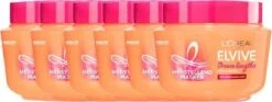 L'Oréal Paris Elvive Dream Lengths Haarmasker - 6 X 300 Ml - Lang & Beschadigd Haar - Voordeelverpakking 14 L'Oréal Paris Elvive Dream Lengths Haarmasker - 6 X 300 Ml - Lang & Beschadigd Haar - Voordeelverpakking -Verzorgingsproducten 1200x450