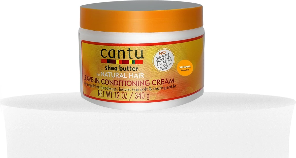 Cantu For Natural Hair Leave-In Conditioning Cream 340 Gr 4 Cantu For Natural Hair Leave-In Conditioning Cream 340 Gr - Afbeelding 4