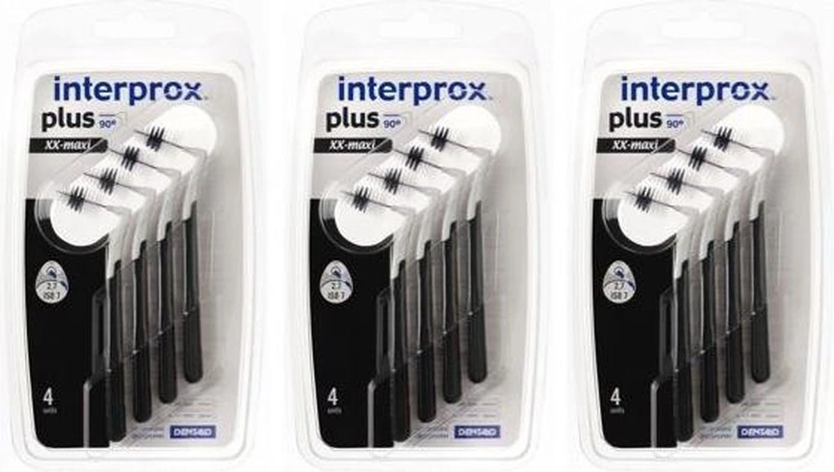 Interprox Plus XX Maxi - 6 Tot 11 Mm - 3 X 4 Stuks 1 Interprox Plus XX Maxi - 6 Tot 11 Mm - 3 X 4 Stuks