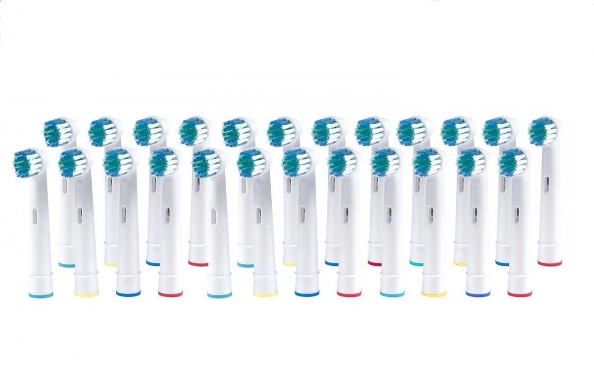 Merkloos Opzetborstels - Universele Geschikt Voor Braun / Oral-B - Set Van 24 Stuks 1 Merkloos Opzetborstels - Universele Geschikt Voor Braun / Oral-B - Set Van 24 Stuks