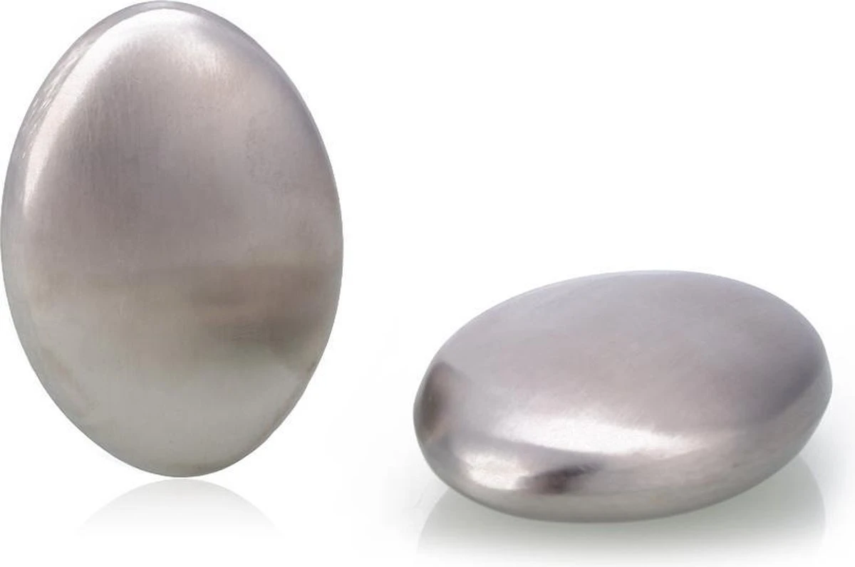 Merkloos Set Van 2! | Roestvrijstalen Zeep | RVS Zeep | Sterke Geuren Uit Je Hand Verwijderen | Ontsmettende Zeep | Geur Remover 2 Merkloos Set Van 2! | Roestvrijstalen Zeep | RVS Zeep | Sterke Geuren Uit Je Hand Verwijderen | Ontsmettende Zeep | Geur Remover - Afbeelding 2