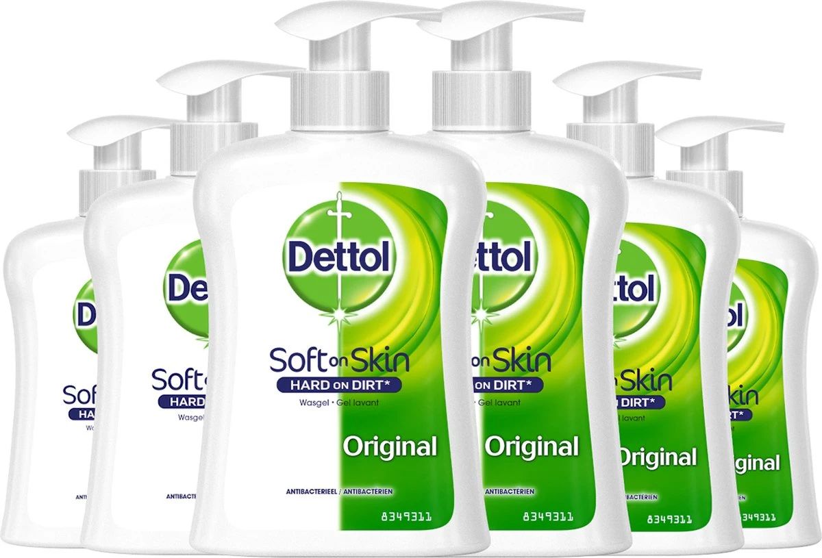 Dettol - Handzeep - Antibacterieel - Original - 6 X 250 Ml 10 Dettol - Handzeep - Antibacterieel - Original - 6 X 250 Ml - Afbeelding 10