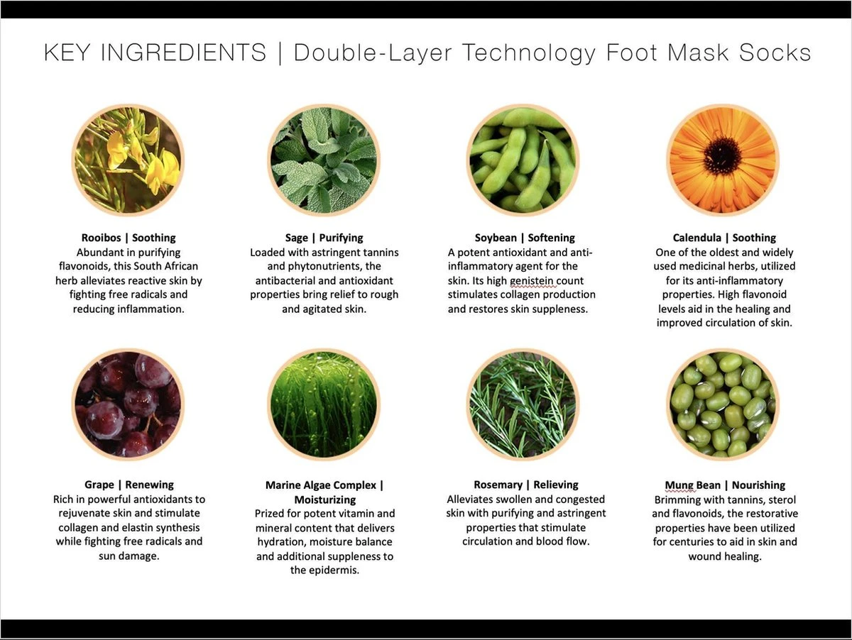 STARSKIN Exfoliating Magic Hour Eeltsokken Voet Masker - Eelt Verwijderaar - Baby Foot Peel Mask 4 STARSKIN Exfoliating Magic Hour Eeltsokken Voet Masker - Eelt Verwijderaar - Baby Foot Peel Mask - Afbeelding 4