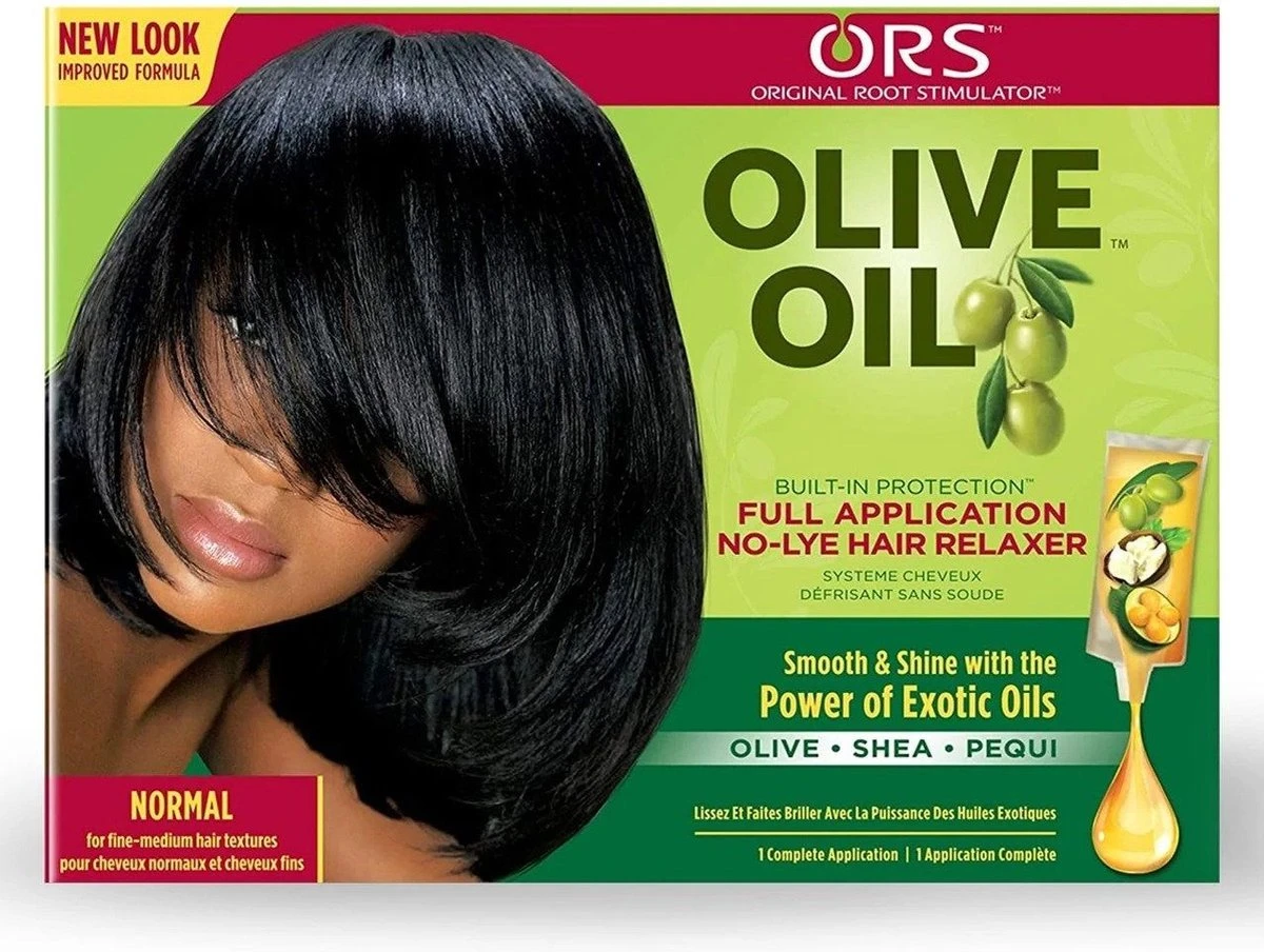 ORS Olive Oil Built-In Protection New Growth No-Lye Hair Relaxer - Normal
