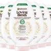Garnier Loving Blends Conditioner - Milde Haver - Normaal Haar En Gevoelige Hoofdhuid - 6 X 250 Ml - Voordeelverpakking