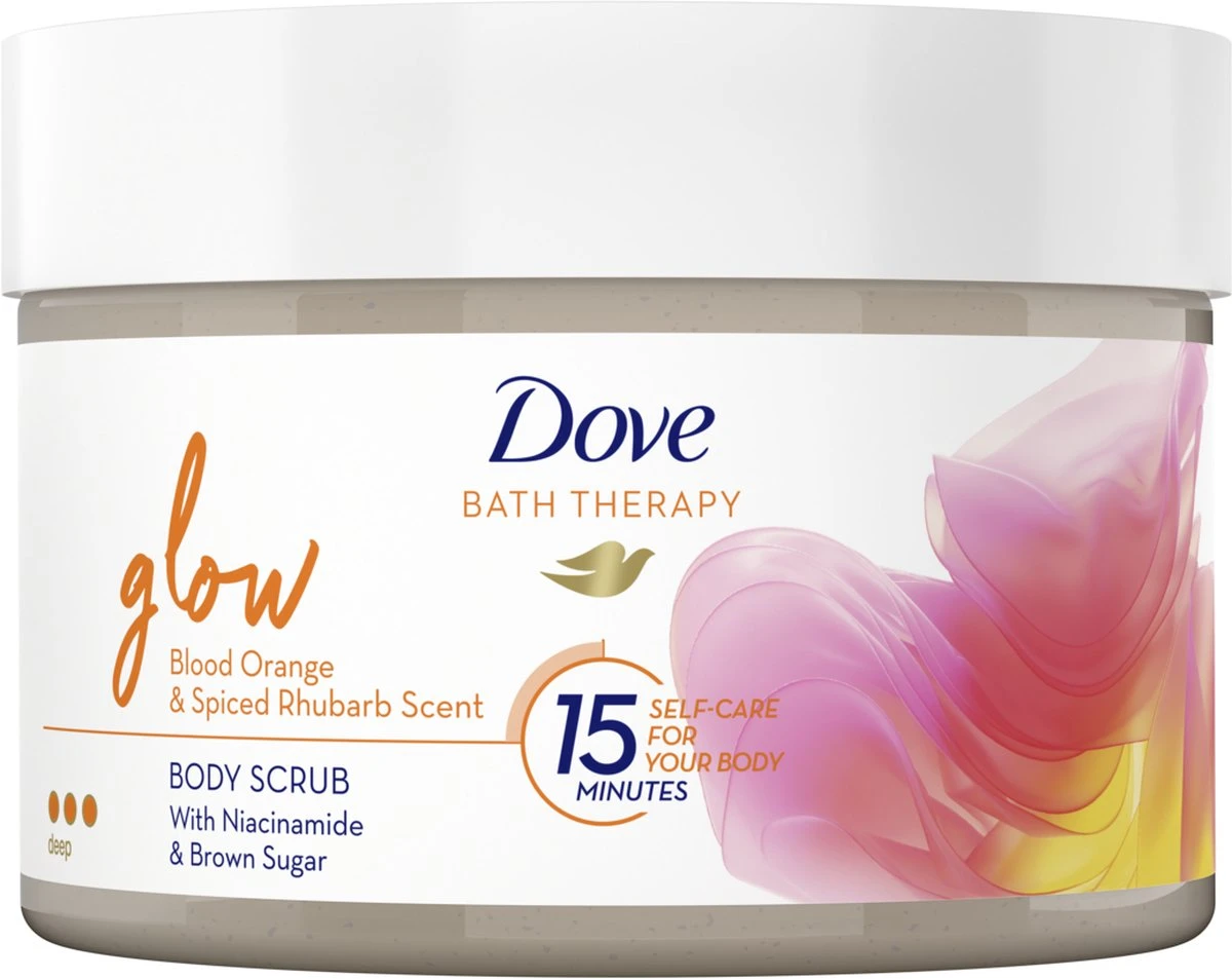 Dove Bath Therapy Glow - Body Scrub - 295 Ml 1 Dove Bath Therapy Glow - Body Scrub - 295 Ml