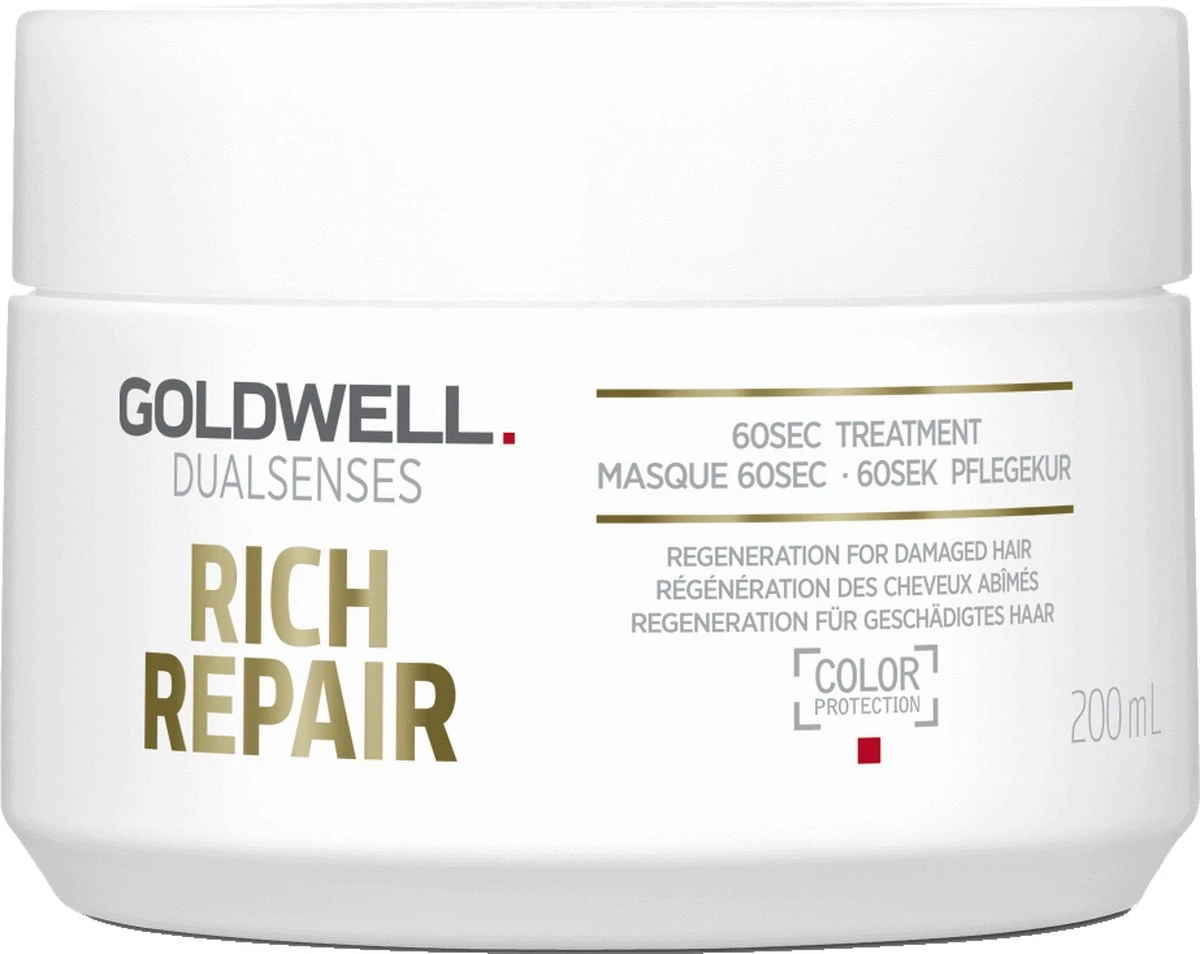 Goldwell Dualsenses Rich Repair 60sec Treatment 200 Ml 6 Goldwell Dualsenses Rich Repair 60sec Treatment 200 Ml - Afbeelding 6
