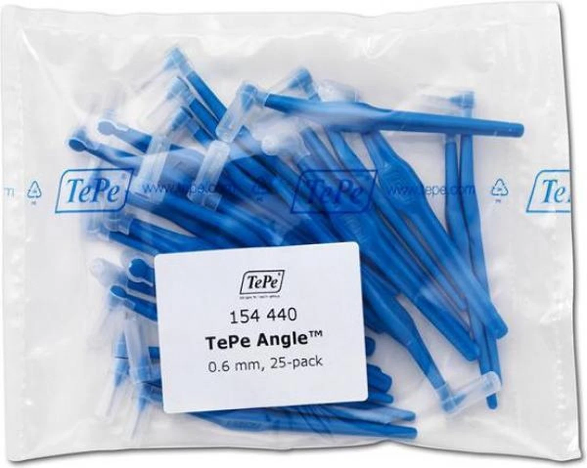 Tepe Angle Blauw 0.6 Mm - 25 Stuks 5 Tepe Angle Blauw 0.6 Mm - 25 Stuks - Afbeelding 5