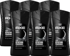 Axe Black 3-in-1 Douchegel - 6 X 250 Ml - Voordeelverpakking -Verzorgingsproducten 1200x961