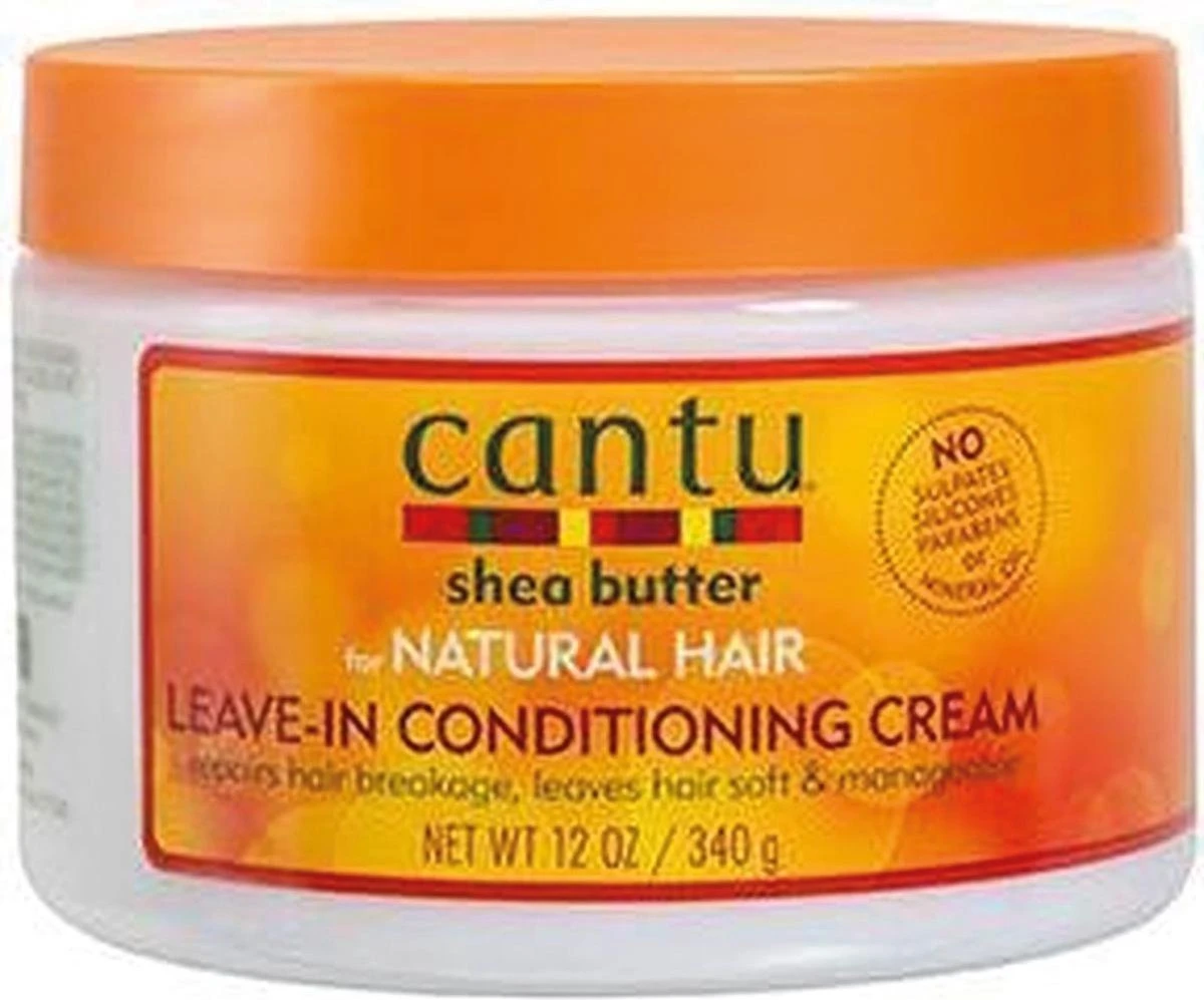 Cantu For Natural Hair Leave-In Conditioning Cream 340 Gr 1 Cantu For Natural Hair Leave-In Conditioning Cream 340 Gr