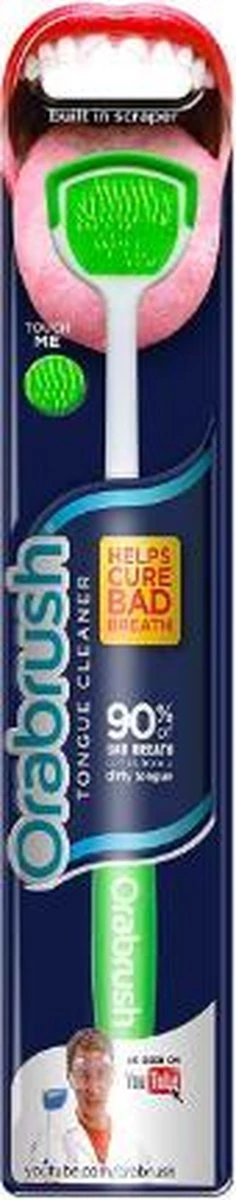OraBrush Tongschraper Voor Een Frisse Adem En Schone Tong