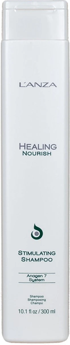L'anza Stimulating Shampoo 300ml - Vrouwen - Voor Beschadigd Haar/Droog Haar/Fijn En Slap Haar/Gekleurd Haar/Normaal Haar/Pluizig Haar/Verzwakt En Breekbaar Haar