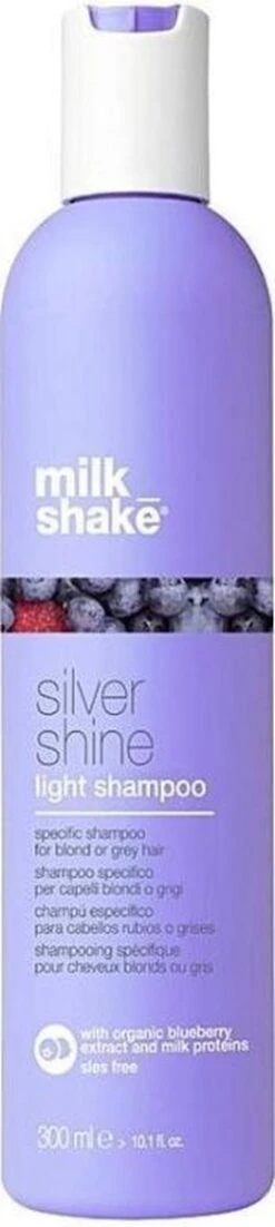 Milk_Shake Silver Shine Light Shampoo - Zilvershampoo - 300 Ml
