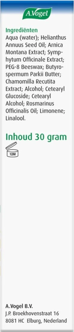 A.Vogel Arnica Vallen En Stoten Crème - Verzorgt De Blauwverkleurde Huid - 30 G 13 A.Vogel Arnica Vallen En Stoten Crème - Verzorgt De Blauwverkleurde Huid - 30 G -Verzorgingsproducten 270x1200 1