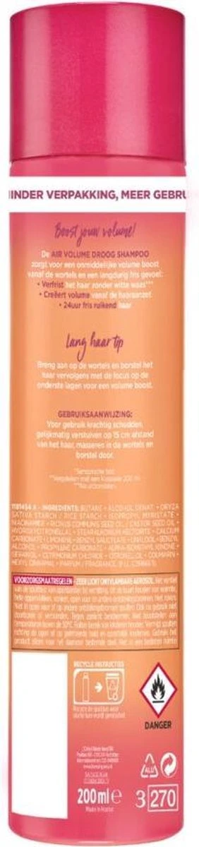 L’Oréal Paris Elvive Dream Lengths Dry Shampoo Droogshampoo - 6 X 200 Ml 2 L’Oréal Paris Elvive Dream Lengths Dry Shampoo Droogshampoo - 6 X 200 Ml - Afbeelding 2
