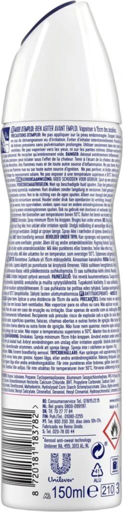 Rexona Women Ultra Dry Biorythm Deodorant - 6 X 150 Ml - Voordeelverpakking -Verzorgingsproducten 289x1200
