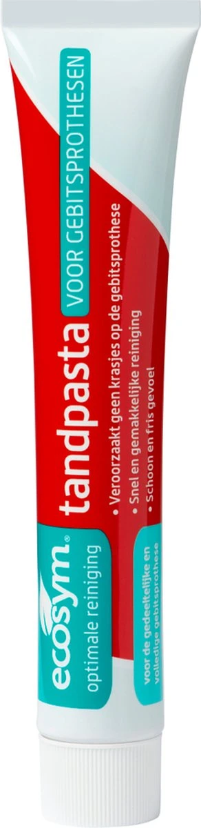 Ecosym Tandpasta - Kunstgebitreiniging - 75 Ml 13 Ecosym Tandpasta - Kunstgebitreiniging - 75 Ml - Afbeelding 13