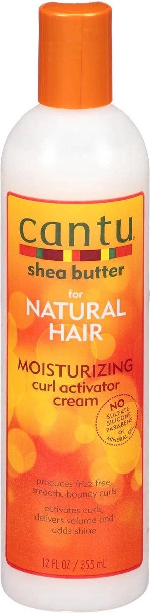 Cantu For Natural Hair Moisturizing Curl Activator Haarcreme - 355 Ml 2 Cantu For Natural Hair Moisturizing Curl Activator Haarcreme - 355 Ml - Afbeelding 2