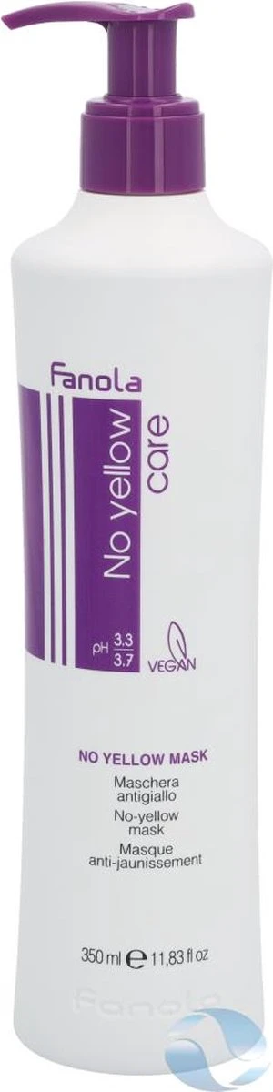 Fanola No Yellow Masker - Haarmasker - 350 Ml 5 Fanola No Yellow Masker - Haarmasker - 350 Ml - Afbeelding 5