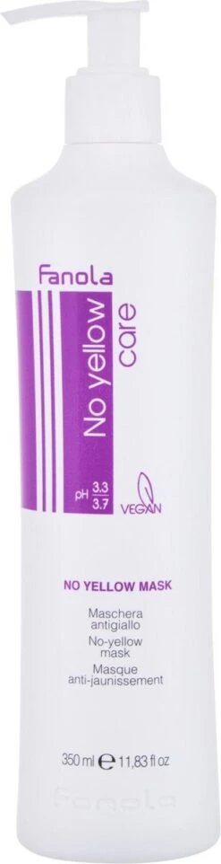 Fanola No Yellow Masker - Haarmasker - 350 Ml 17 Fanola No Yellow Masker - Haarmasker - 350 Ml -Verzorgingsproducten 308x1200 19