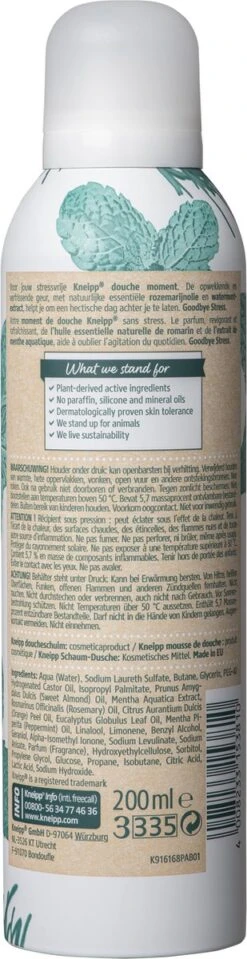 Kneipp Goodbye Stress - Douche Foam 13 Kneipp Goodbye Stress - Douche Foam -Verzorgingsproducten 309x1200 1