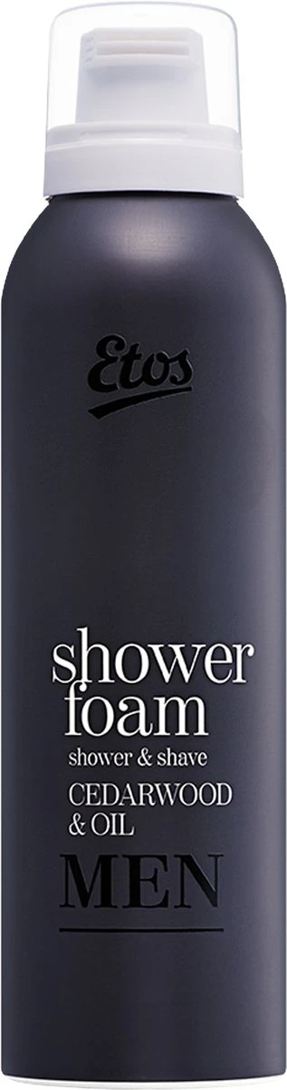 Etos Doucheschuim - Cedarwood & Oil - 2-in-1 - Mannen - 6 X 200 Ml 2 Etos Doucheschuim - Cedarwood & Oil - 2-in-1 - Mannen - 6 X 200 Ml - Afbeelding 2